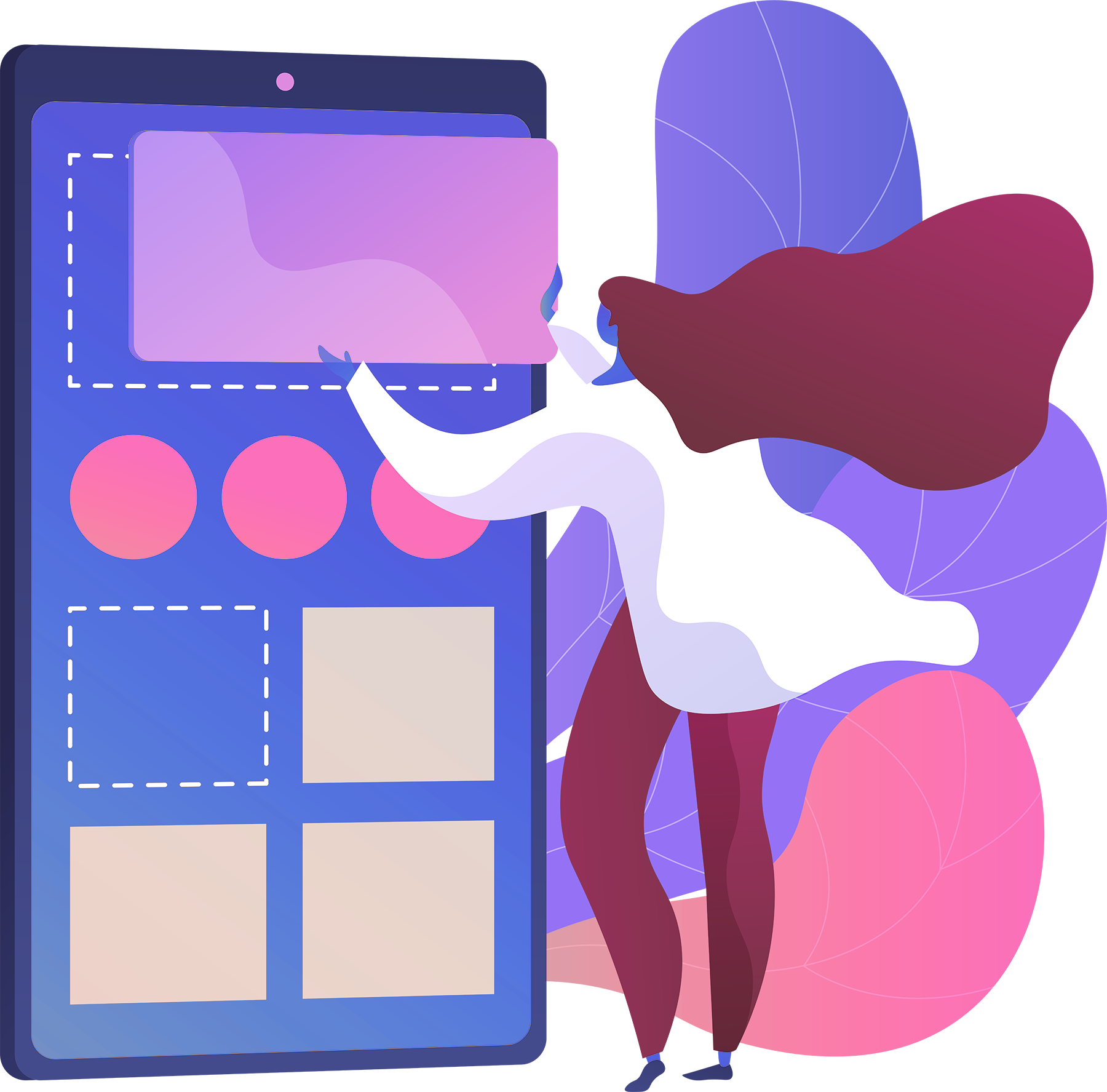 User personas illustration